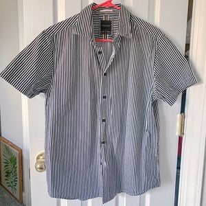 NWOT Denim & Flower Men’s Striped Shirt Size M